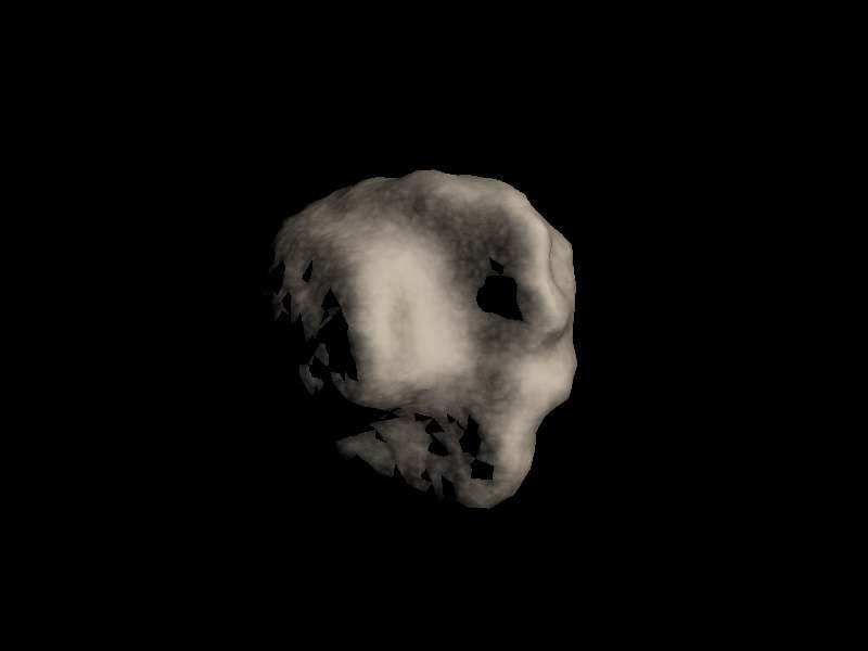 小行星 6489 Golevka 雷达形状模型