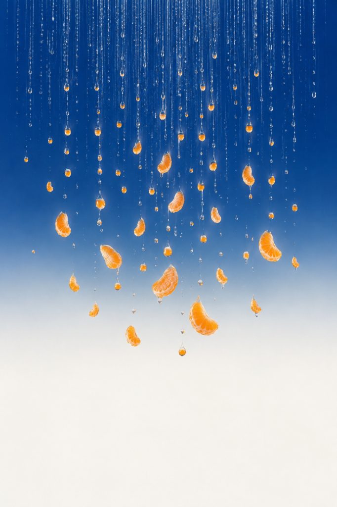 果肉编织雨